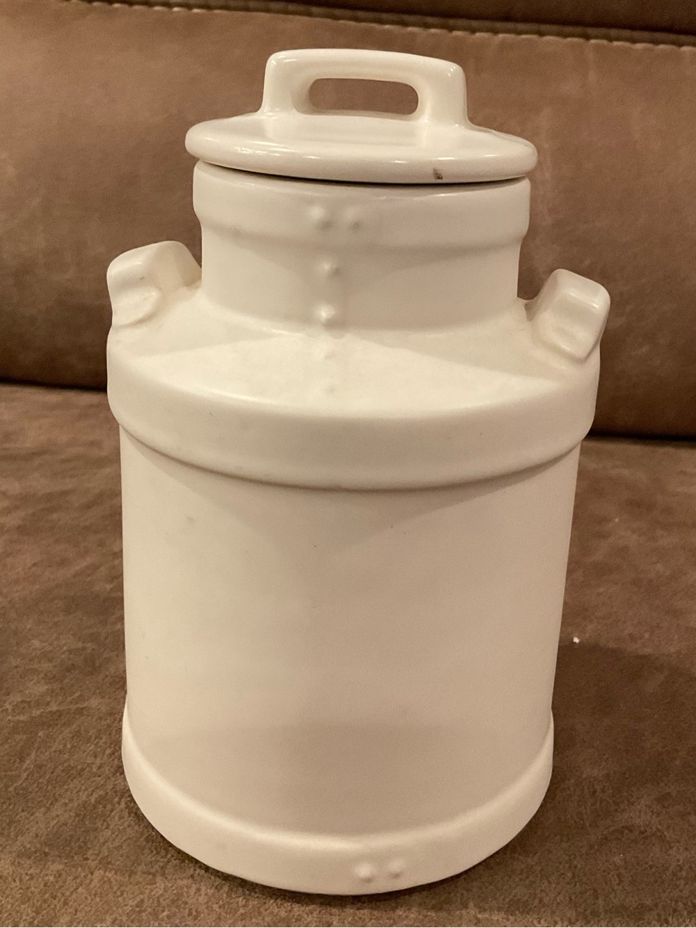 Vintage McCoy Milk Can Pottery